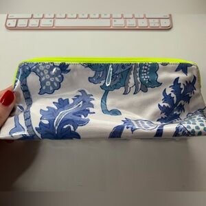 Roller Rabbit Pencil Case/Makeup Bag